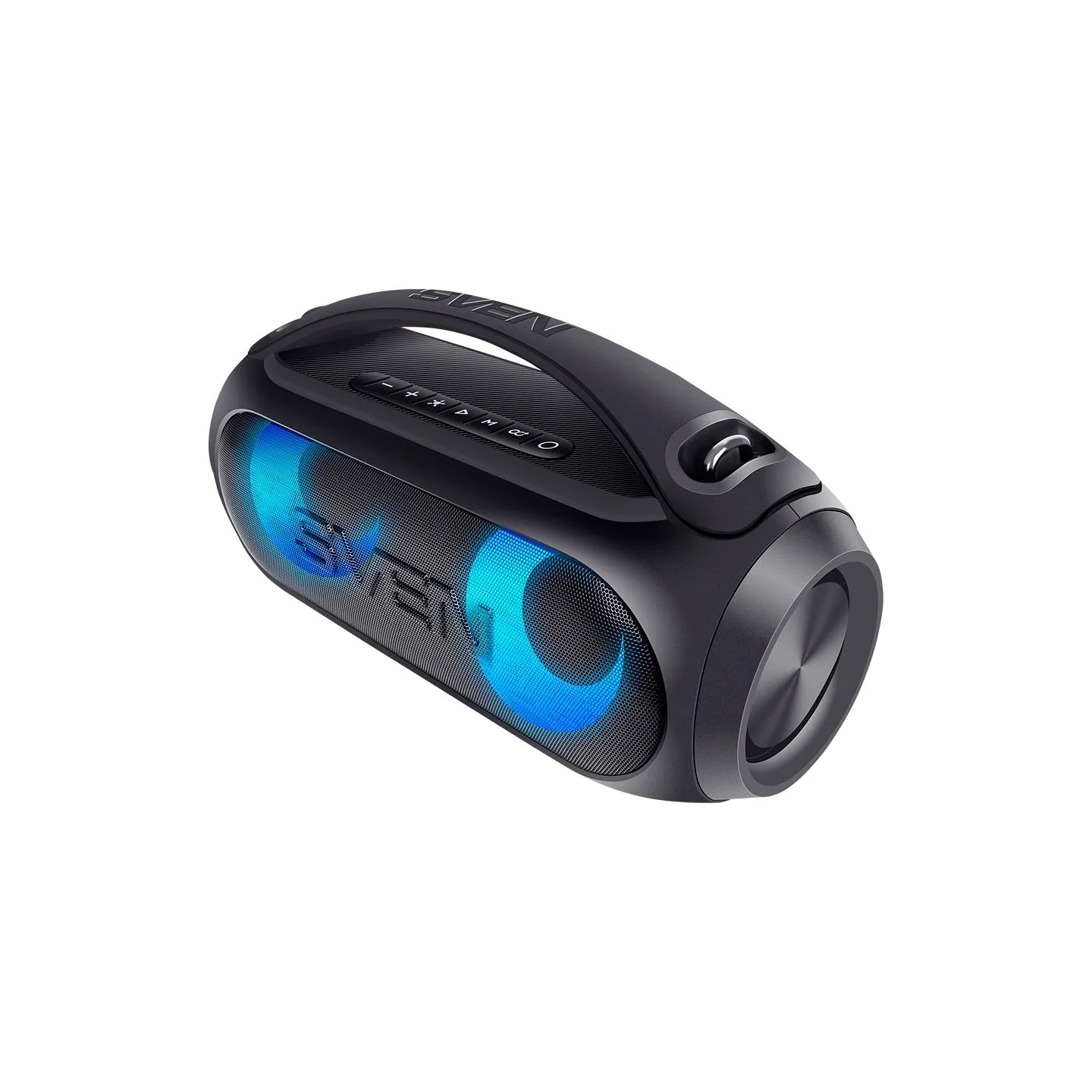 Sven Speaker SVEN PS-380, black (40W, Waterproof (IPx5), TWS, Bluetooth, FM, USB, 3000mA*h)