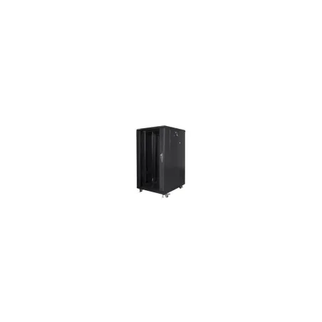 Lanberg | Rack cabinet 19" free-standing 22U/600x800 (flat pack) | FF01-6822-12B | Black