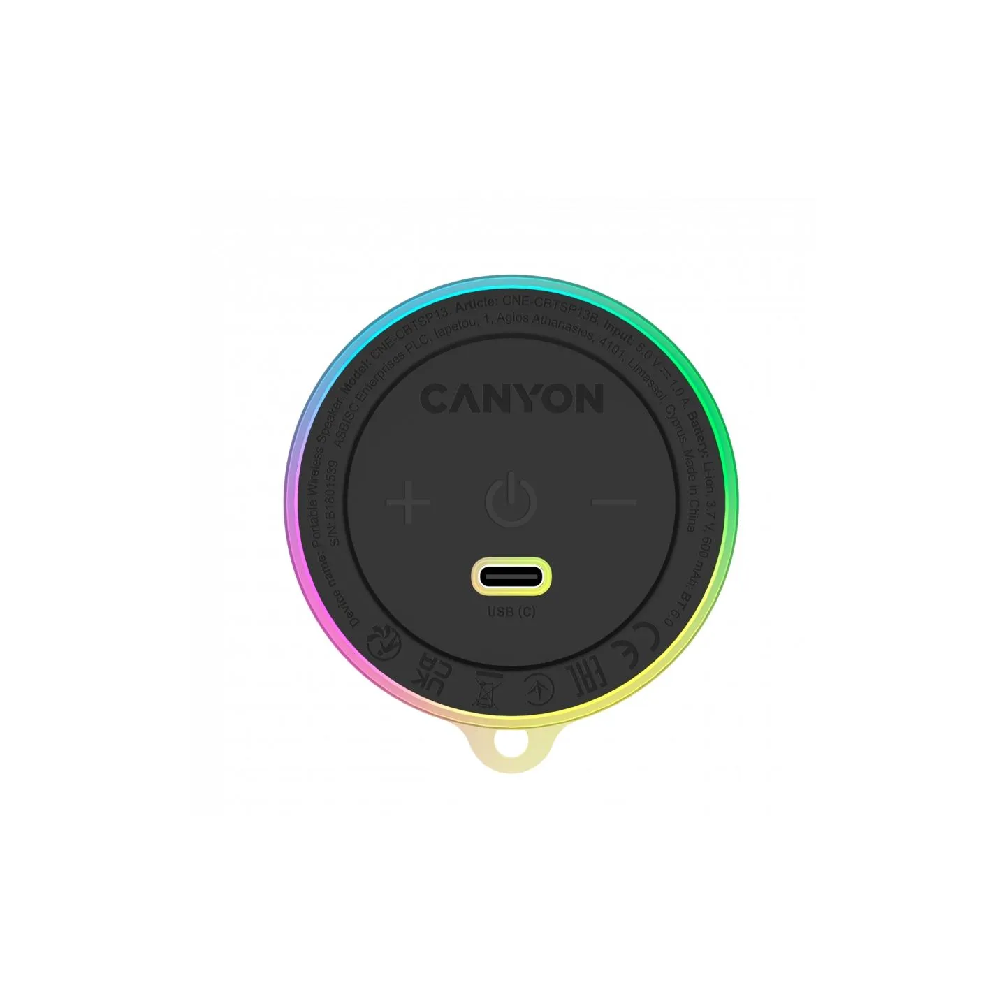 Canyon Magnetic BT speaker OnMove 13 5W Black