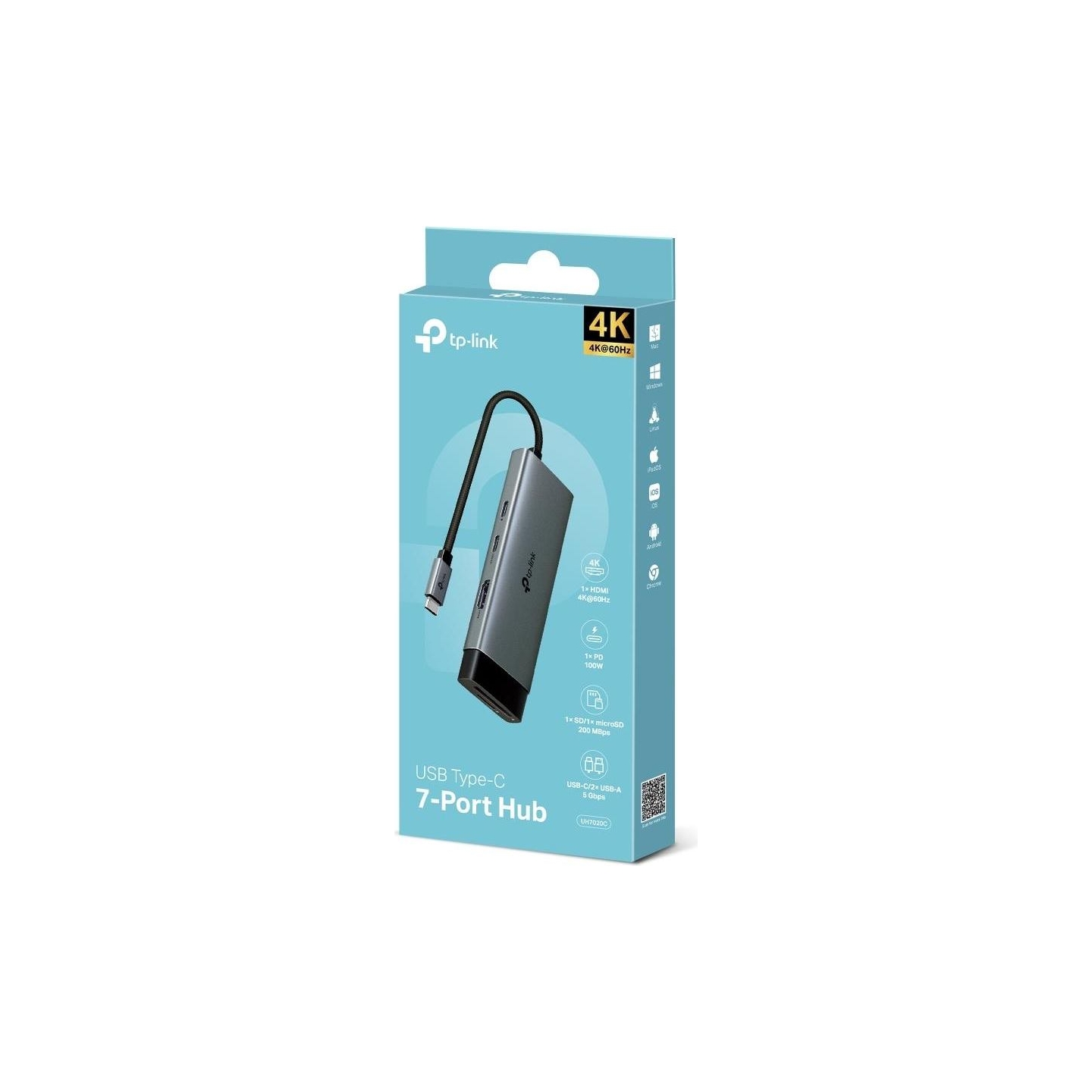 Tp-Link I/O HUB USB-C 7PORT/UH7020C TP-LINK