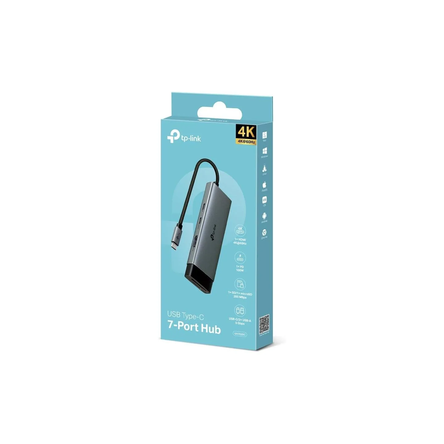 Tp-Link I/O HUB USB-C 7PORT/UH7020C TP-LINK