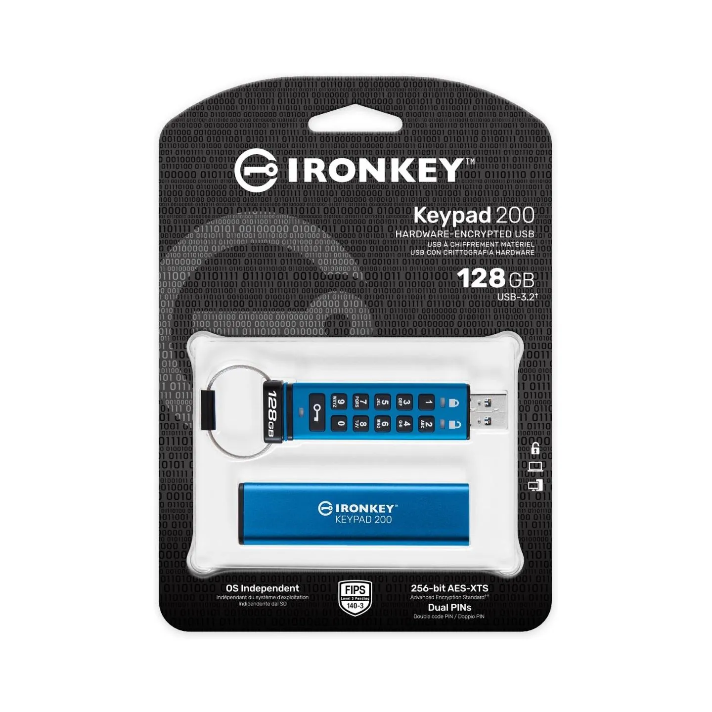 Kingston MEMORY DRIVE FLASH USB3.2/128GB IKKP200/128GB KINGSTON