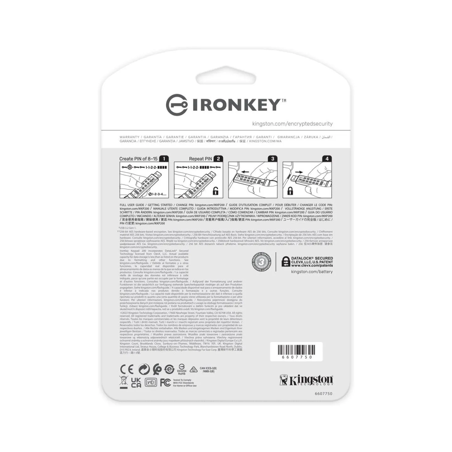 Kingston MEMORY DRIVE FLASH USB3.2/128GB IKKP200/128GB KINGSTON
