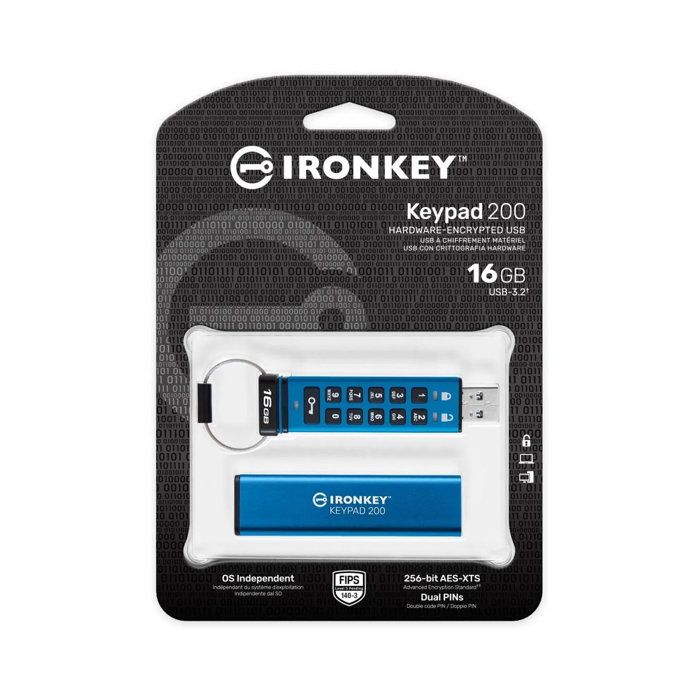Kingston MEMORY DRIVE FLASH USB3.2/16GB IKKP200/16GB KINGSTON