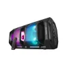 Sven 2.0 portable speaker SVEN PS-670, black, power output 2x32.5W (RMS), TWS, Bluetooth, FM, USB, microSD, LED-display, RC, lit