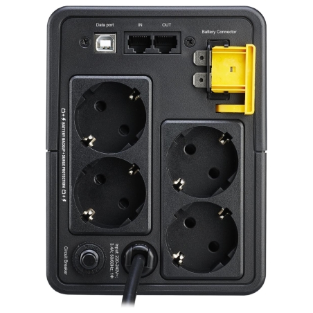 APC BACK-UPS 750VA, 230V, AVR, SCHUKO SOCKETS