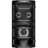 Sven 2.0 portable speaker SVEN PS-670, black, power output 2x32.5W (RMS), TWS, Bluetooth, FM, USB, microSD, LED-display, RC, lit