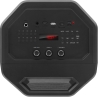 Sven 2.0 portable speaker SVEN PS-670, black, power output 2x32.5W (RMS), TWS, Bluetooth, FM, USB, microSD, LED-display, RC, lit