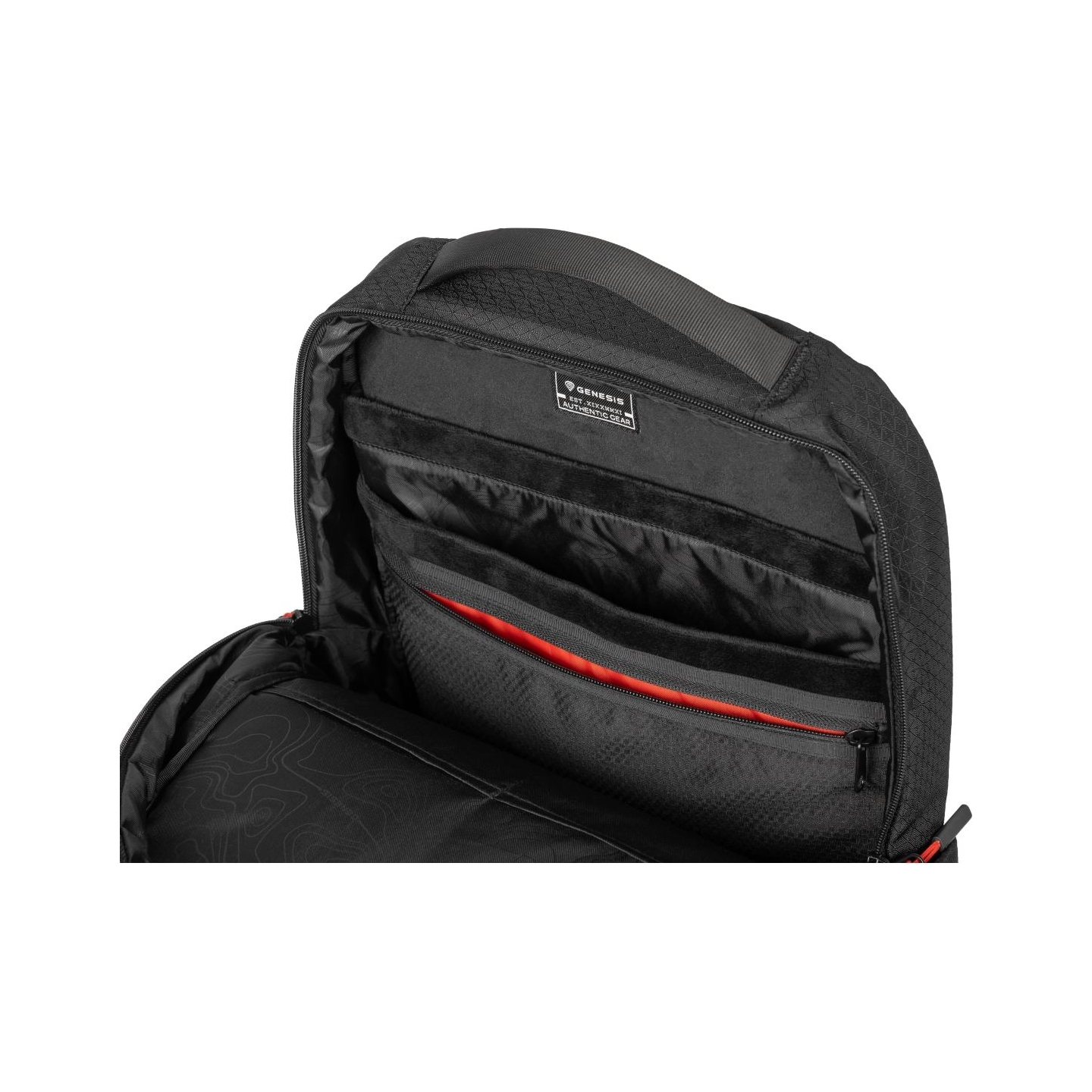 Genesis Pallad 480 | Fits up to size 16 " | Backpack | Shoulder strap | Black