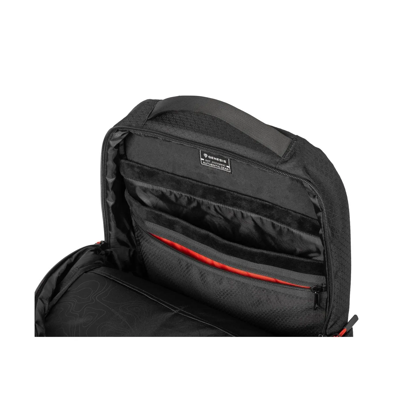 Genesis Pallad 480 | Fits up to size 16 " | Backpack | Shoulder strap | Black