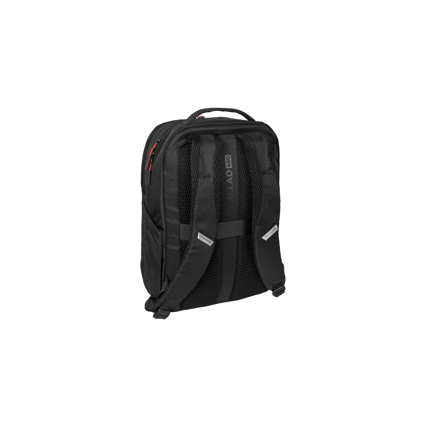 Genesis Pallad 480 | Fits up to size 16 " | Backpack | Shoulder strap | Black