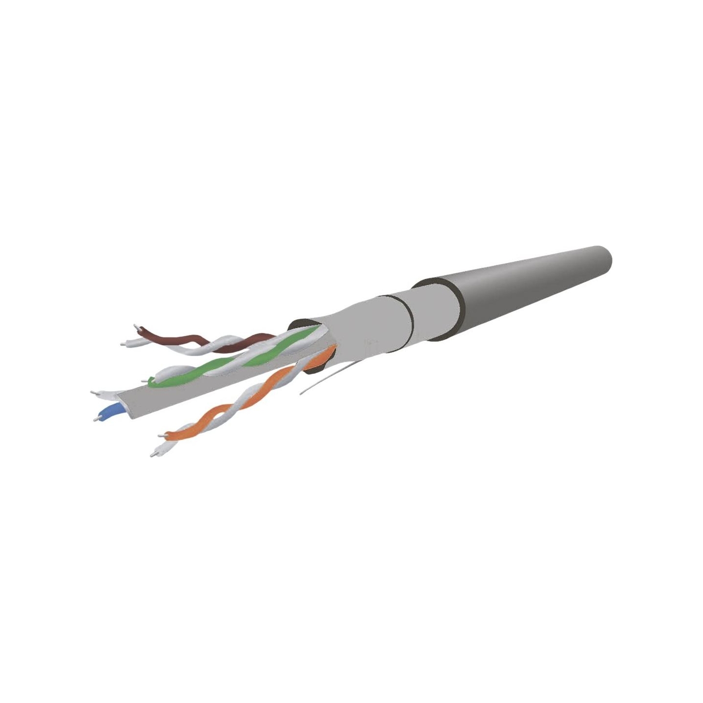 Gembird | Patch cord | FTP Cat6 | Black