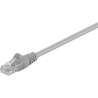 Goobay | CAT 5e patch cable, U/UTP | Grey RJ45 male (8P8C) | RJ45 male (8P8C)