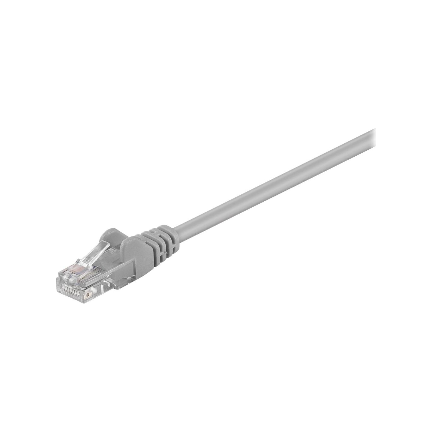 Goobay | CAT 5e patch cable, U/UTP | Grey RJ45 male (8P8C) | RJ45 male (8P8C)