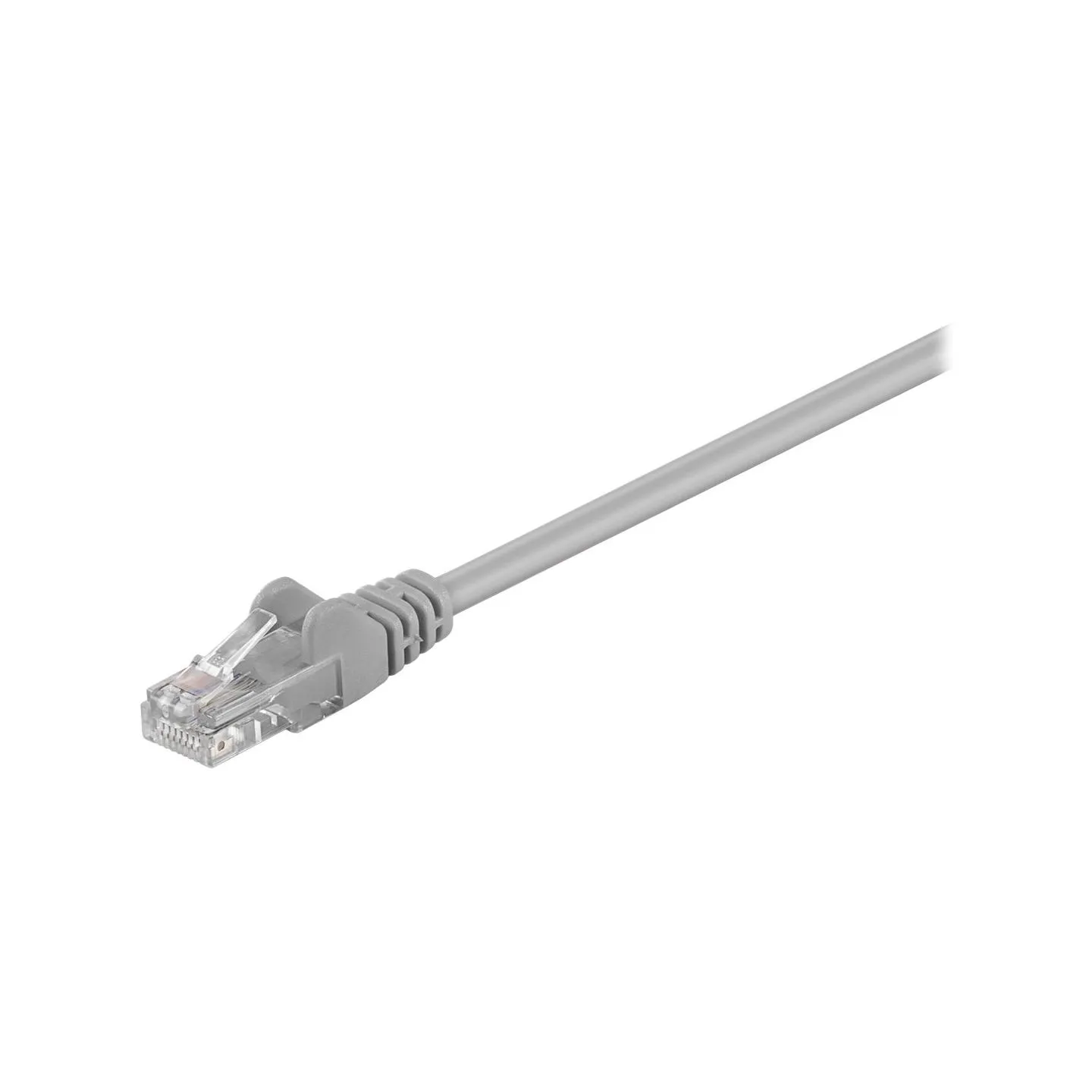 Goobay | CAT 5e patch cable, U/UTP | Grey RJ45 male (8P8C) | RJ45 male (8P8C)
