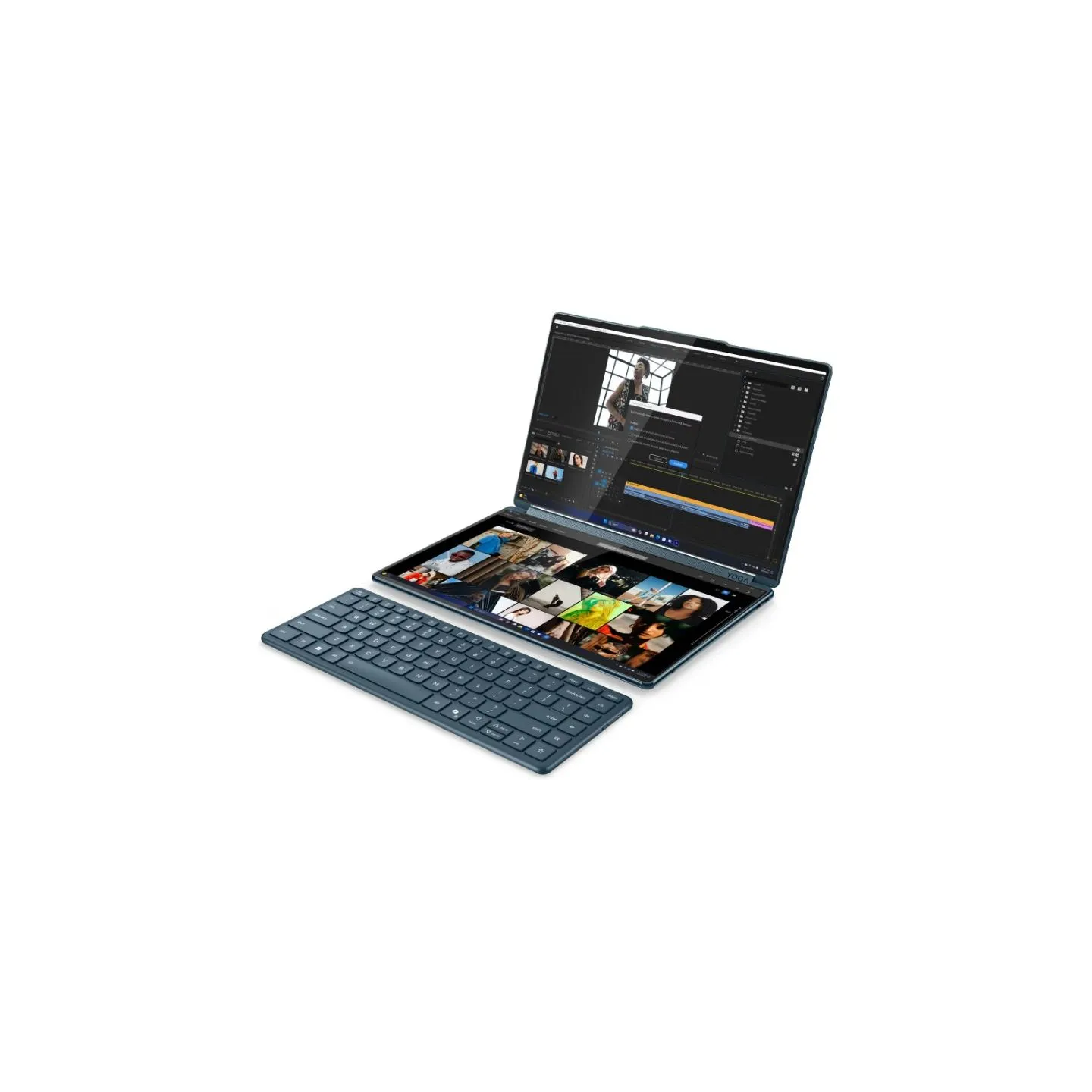 Lenovo Yoga Book 9 14IAH10 Intel | Tidal Teal | 2x14 " | OLED | Touchscreen | 2.8K WQXGA+ | 2880 x 1800 pixels | Intel Core Ultr