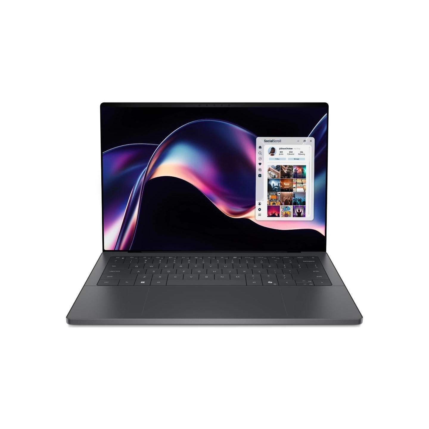 Dell XPS 14 DA14260 | Graphite | 14 " | Touchscreen | 2.8K | Intel Core Ultra X7 | 358H | 64 GB | LPDDR5x | Solid-state drive ca
