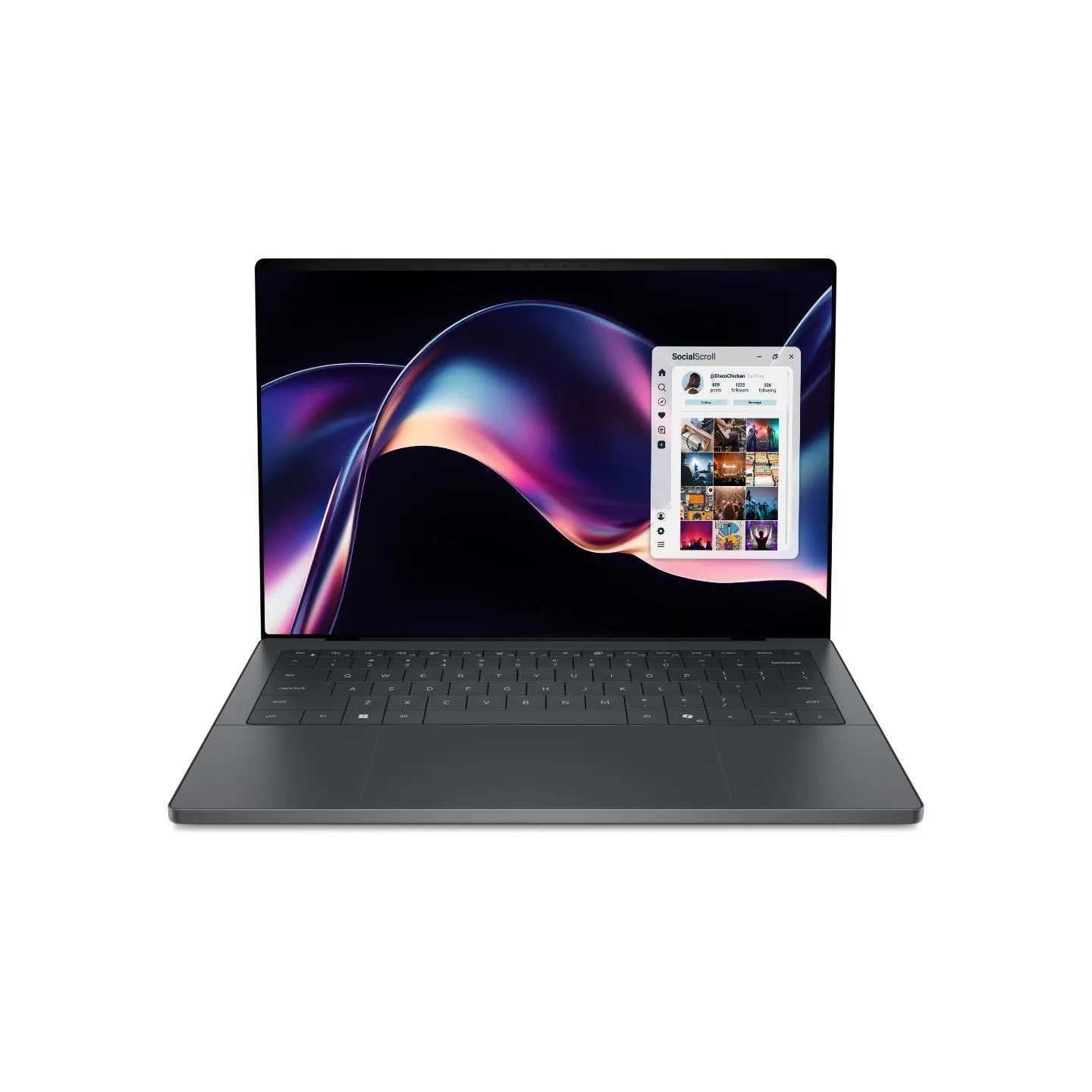 Dell XPS 14 DA14260 | Graphite | 14 " | Touchscreen | 2.8K | Intel Core Ultra X7 | 358H | 32 GB | LPDDR5x | Solid-state drive ca