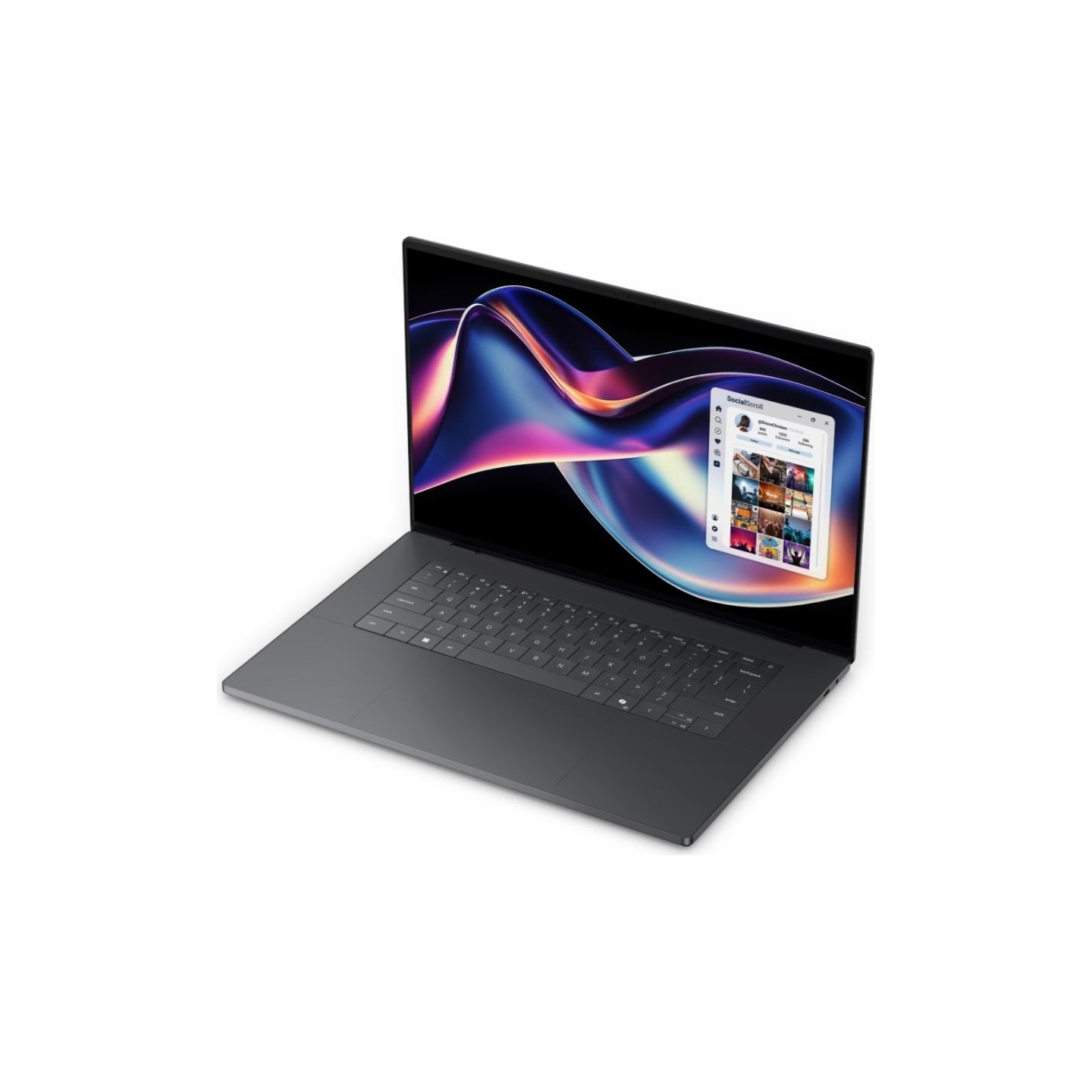 Dell XPS 16 DA16260 | Graphite | 16 " | Touchscreen | 3.2K | Intel Core Ultra X7 | 358H | 32 GB | LPDDR5x | Solid-state drive ca