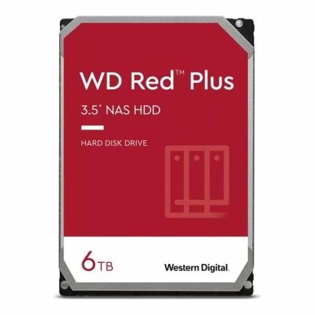 WD Red Plus 6TB SATA 6Gb/s 3.5inch HDD