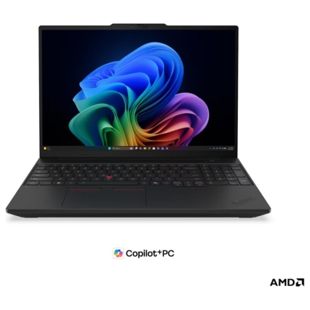 Lenovo ThinkPad T16 G5 AMD | Black | 16 " | IPS | 1920 x 1200 pixels | WUXGA | Anti-glare | AMD Ryzen AI 5 PRO | 440 | 16 GB | S