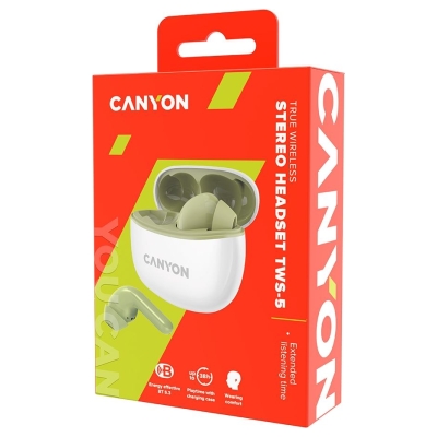 Canyon headset TWS-5 Green