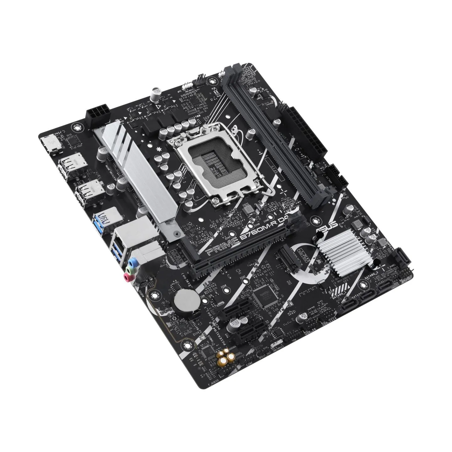 Asus Mainboard|ASUS|Intel B760 Express|LGA1700|Micro-ATX|Memory DDR4|Memory slots 2|2xPCI-Express 4.0 1x|1xPCI-Express 4.0 16x|2