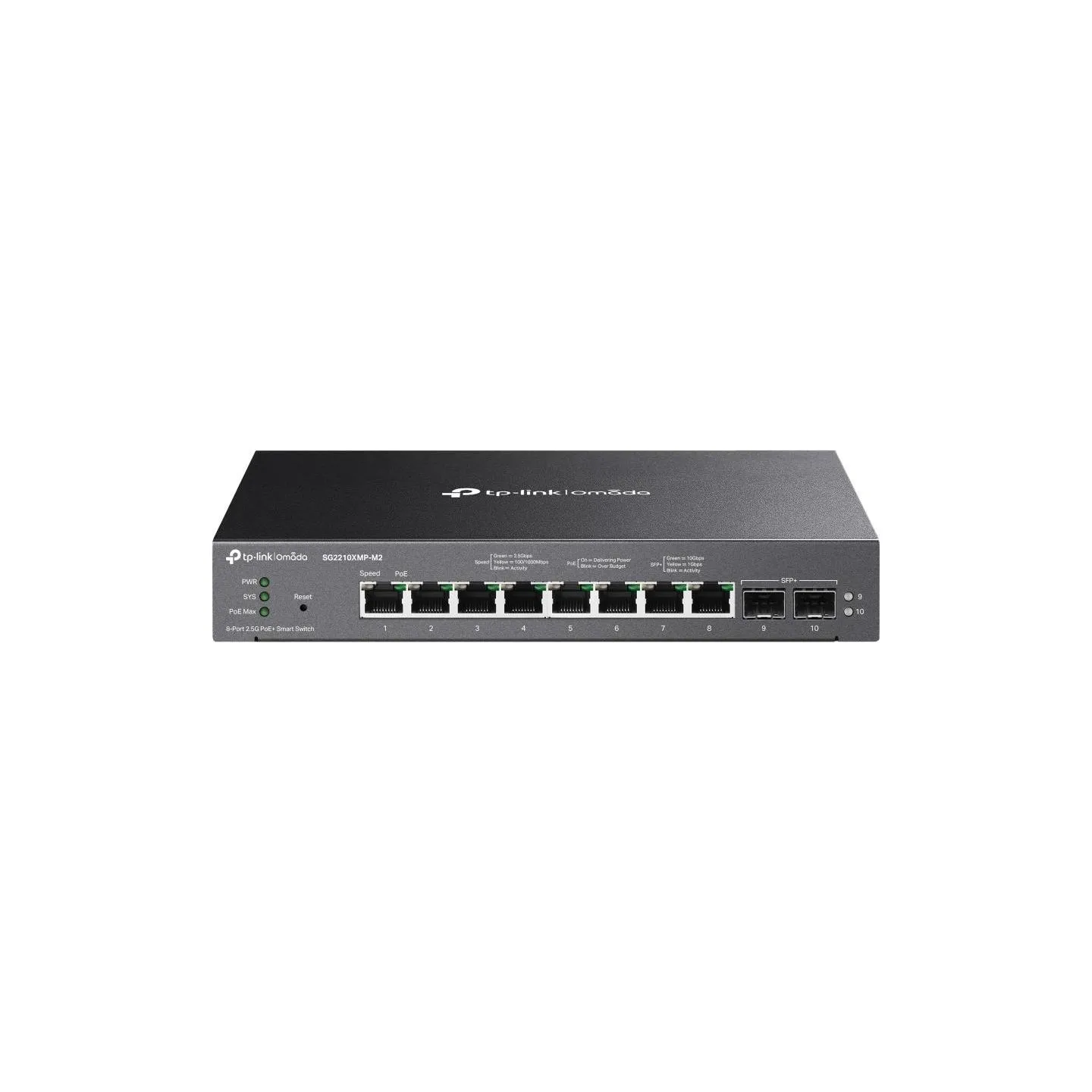 Tp-Link SG2210XMP-M2 sw itch 8x2.5GE PoE+ 2SFP+