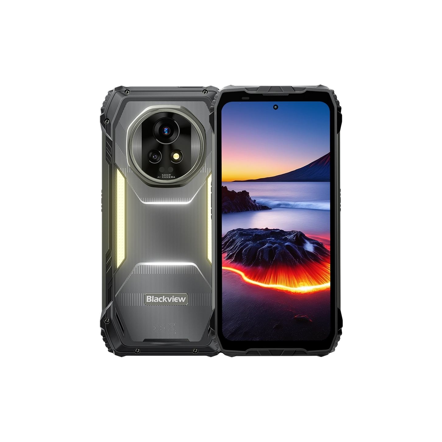 Blackview XPLORE 2 Projector Rugged phone 5G 6.73-inch AMOLED 3200x1440 120Hz+projector 100-inch 100lm 12+256Gb MTK Dimensity 83