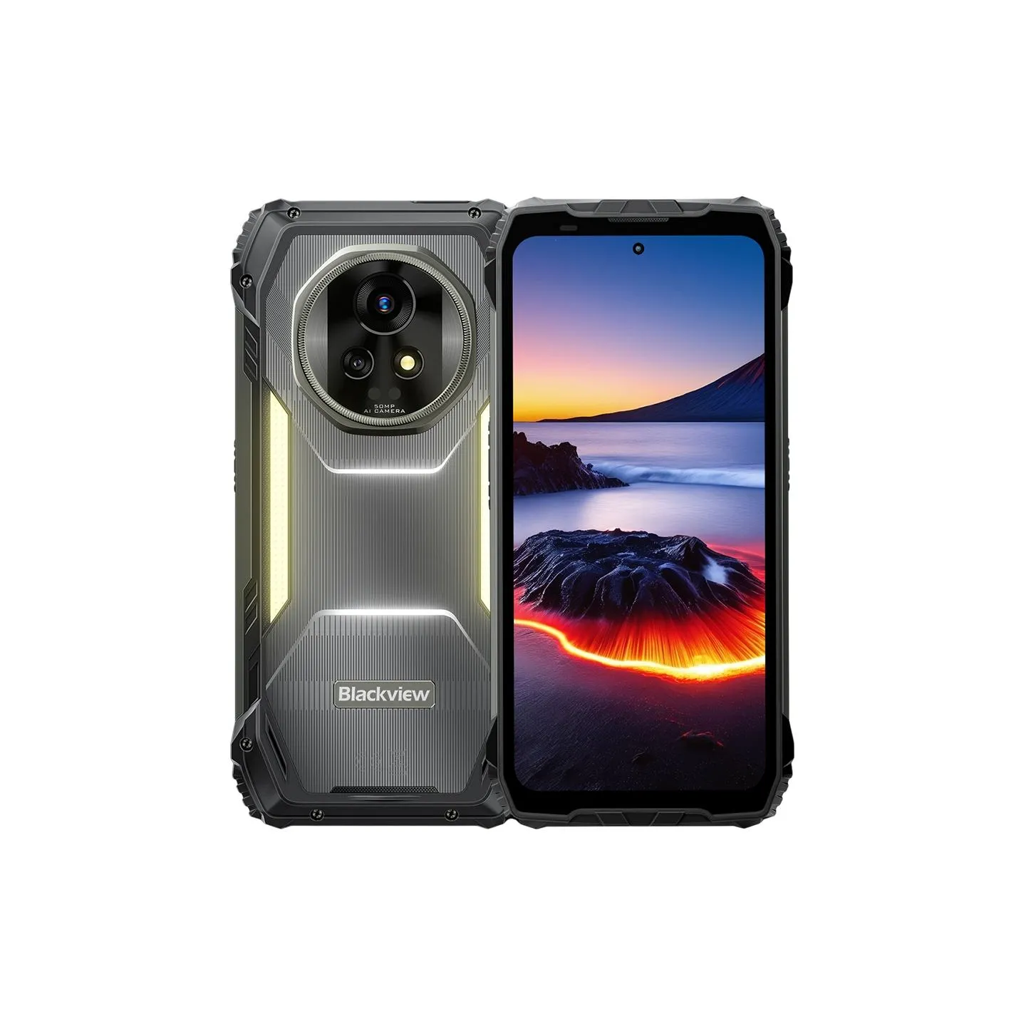 Blackview XPLORE 2 Projector Rugged phone 5G 6.73-inch AMOLED 3200x1440 120Hz+projector 100-inch 100lm 12+256Gb MTK Dimensity 83