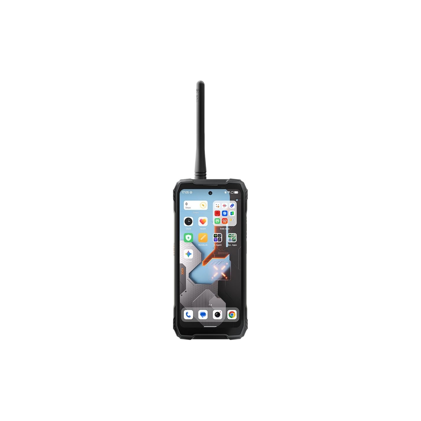 Blackview XPLORE 1 Walkie-talkie 22km 5G Rugged Phone 6.78-inch FHD 2460x1080 120Hz+2.01-inch 296x240 12+256GB MTK Dimensity 705
