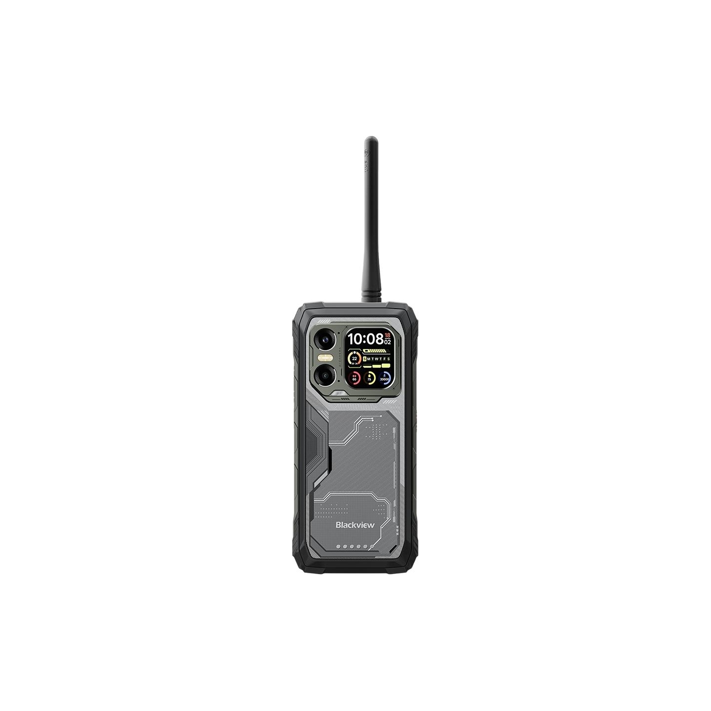 Blackview XPLORE 1 Walkie-talkie 22km 5G Rugged Phone 6.78-inch FHD 2460x1080 120Hz+2.01-inch 296x240 12+256GB MTK Dimensity 705