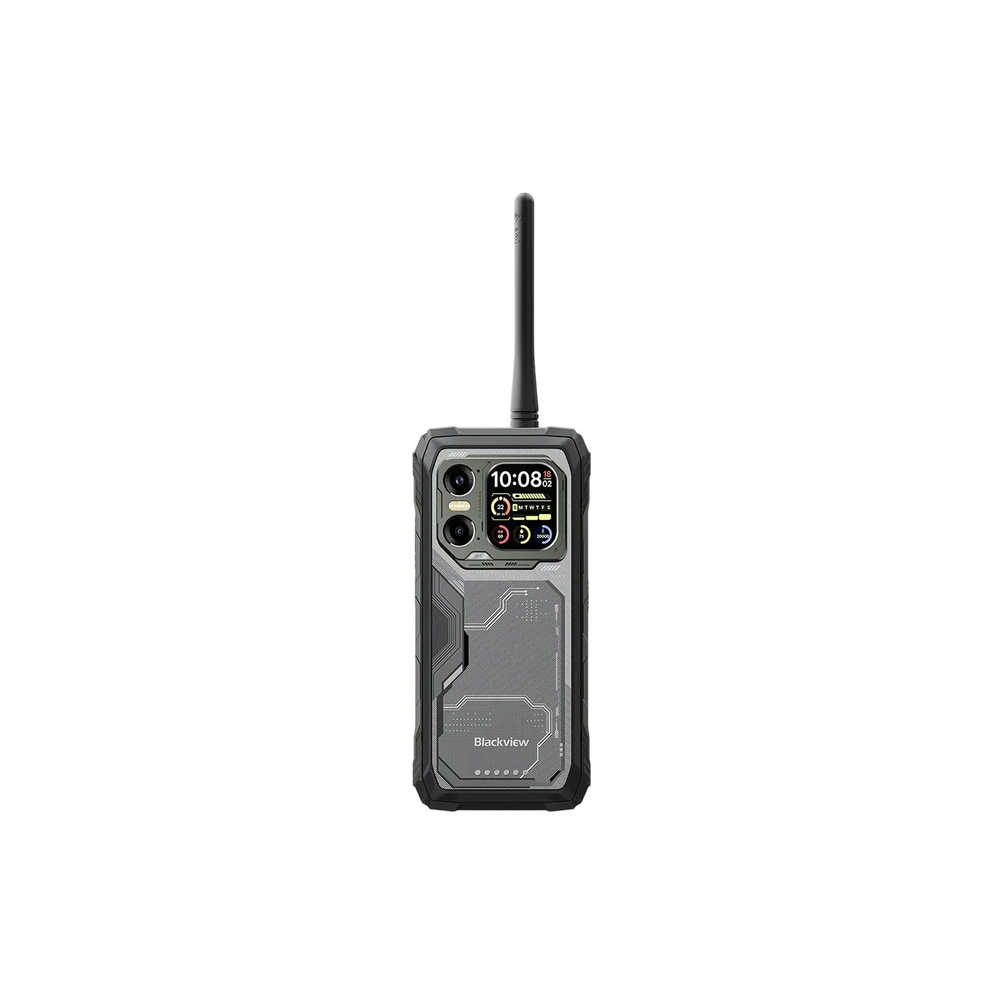 Blackview XPLORE 1 Walkie-talkie 22km 5G Rugged Phone 6.78-inch FHD 2460x1080 120Hz+2.01-inch 296x240 12+256GB MTK Dimensity 705