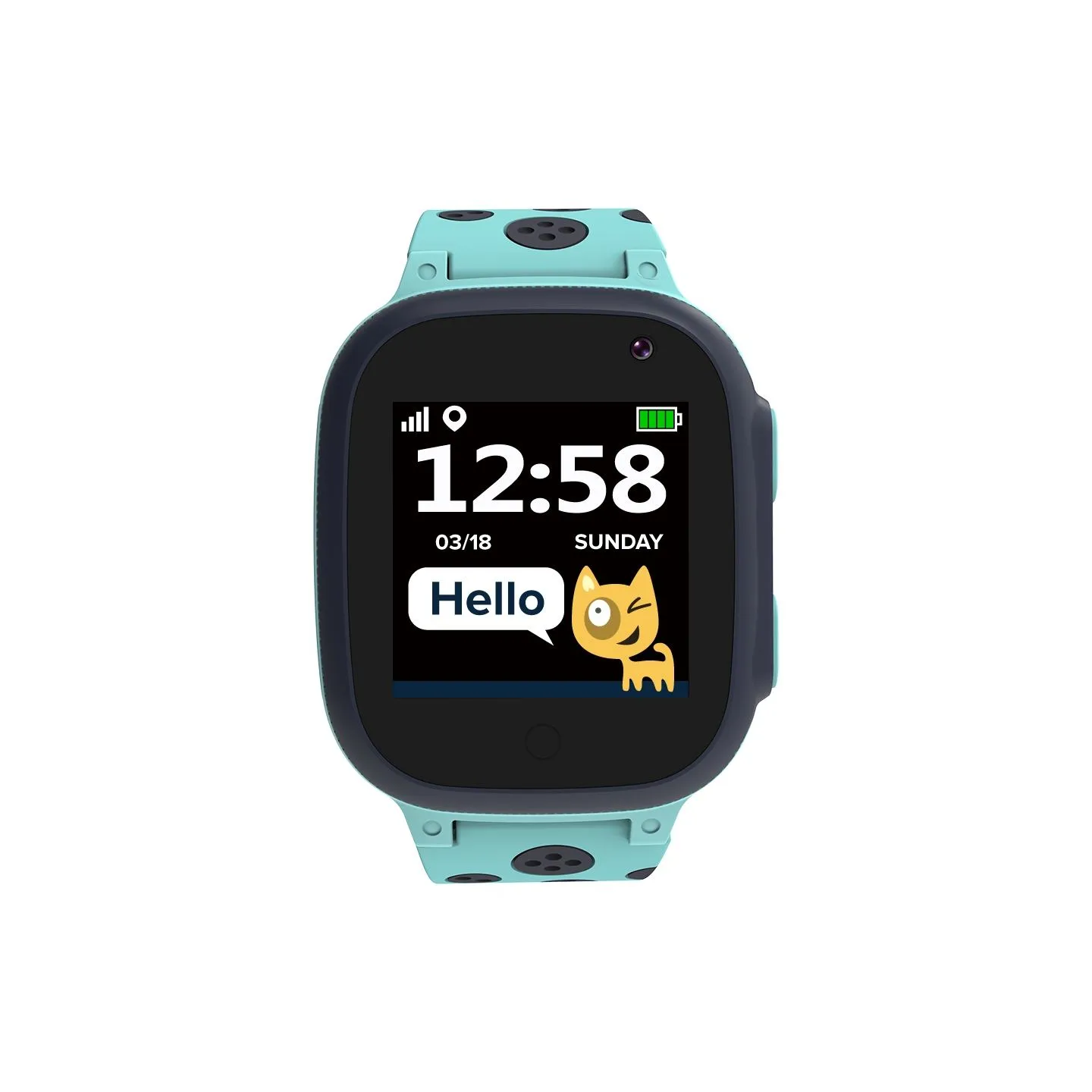 Canyon Sandy KW-34, Kids smartwatch, 1.44 inch colorful screen,  GPS function, Nano SIM card, 32+32MB, GSM(850/900/1800/1900MHz)