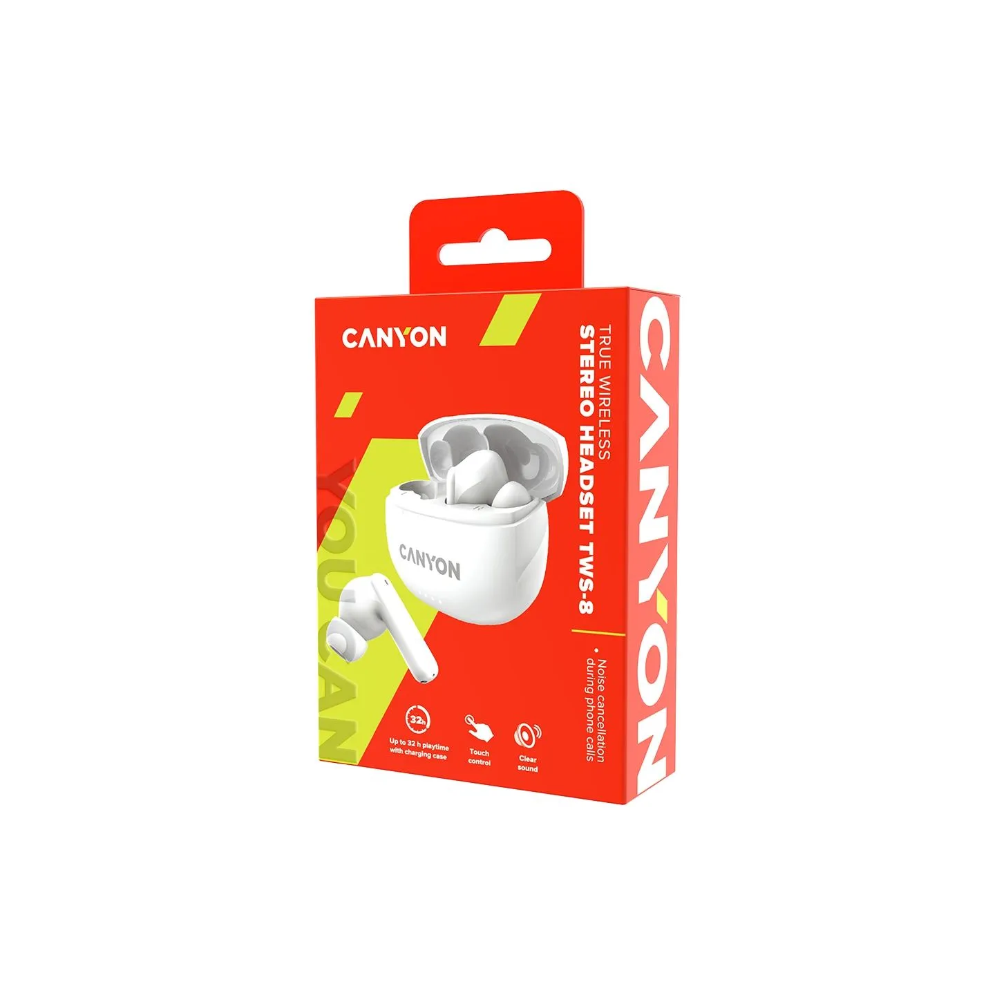 Canyon headset TWS-8  ENC White