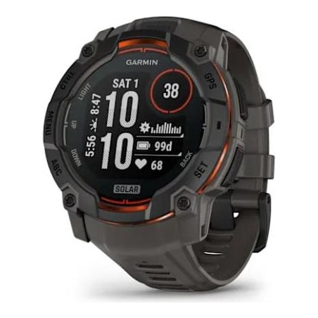 Garmin SMARTWATCH INSTINCT 3 SOLAR/BLK/CHARC 010-02935-00 GARMIN
