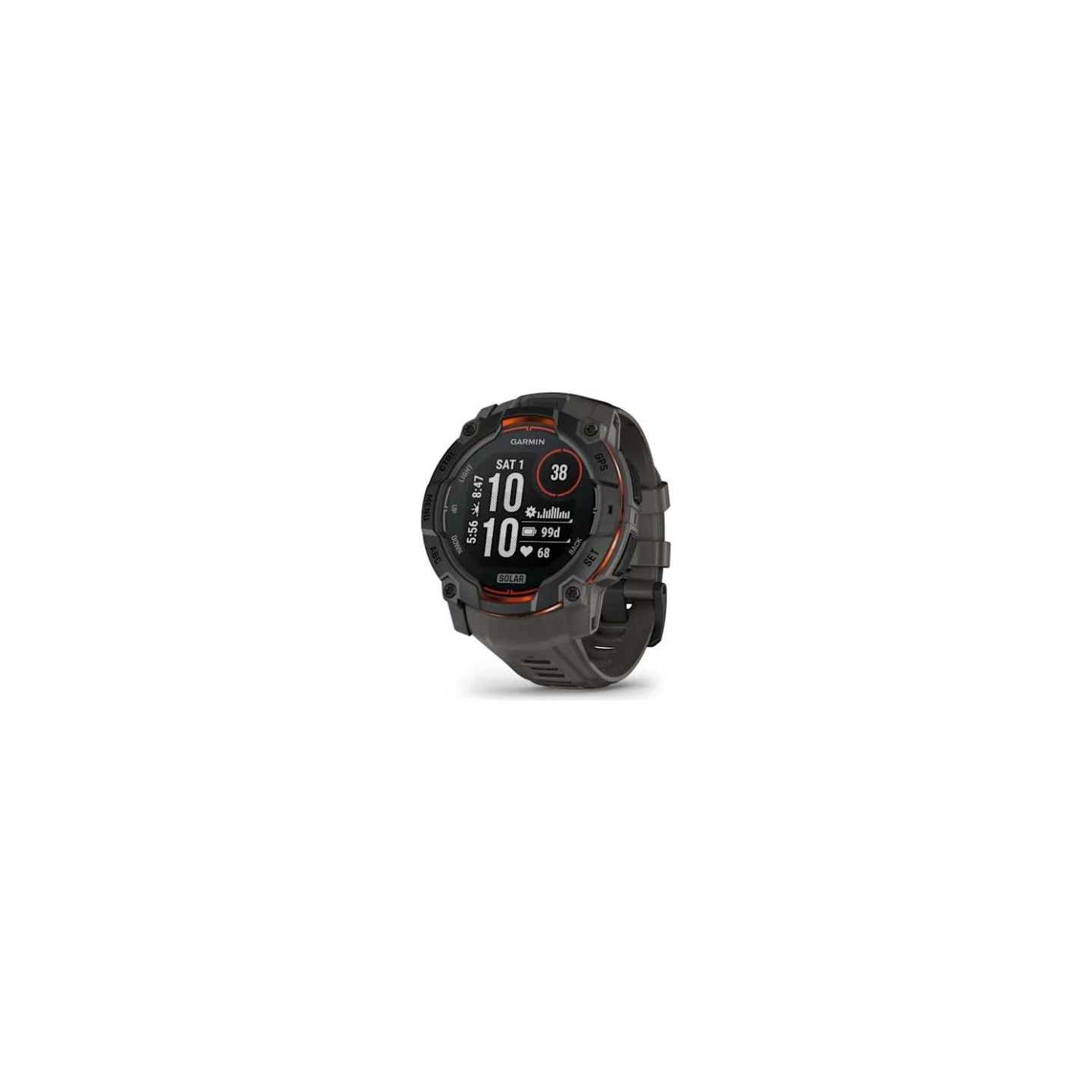 Garmin SMARTWATCH INSTINCT 3 SOLAR/BLK/CHARC 010-02935-00 GARMIN