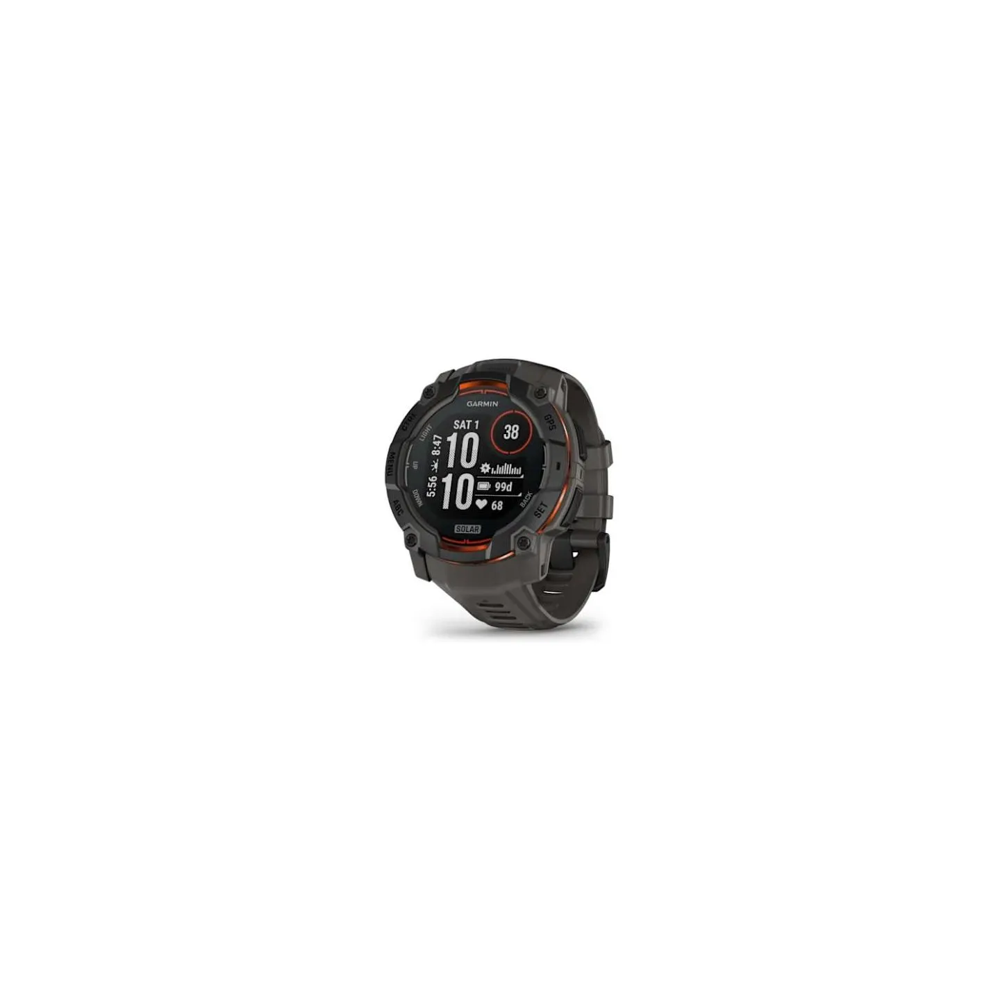 Garmin SMARTWATCH INSTINCT 3 SOLAR/BLK/CHARC 010-02935-00 GARMIN