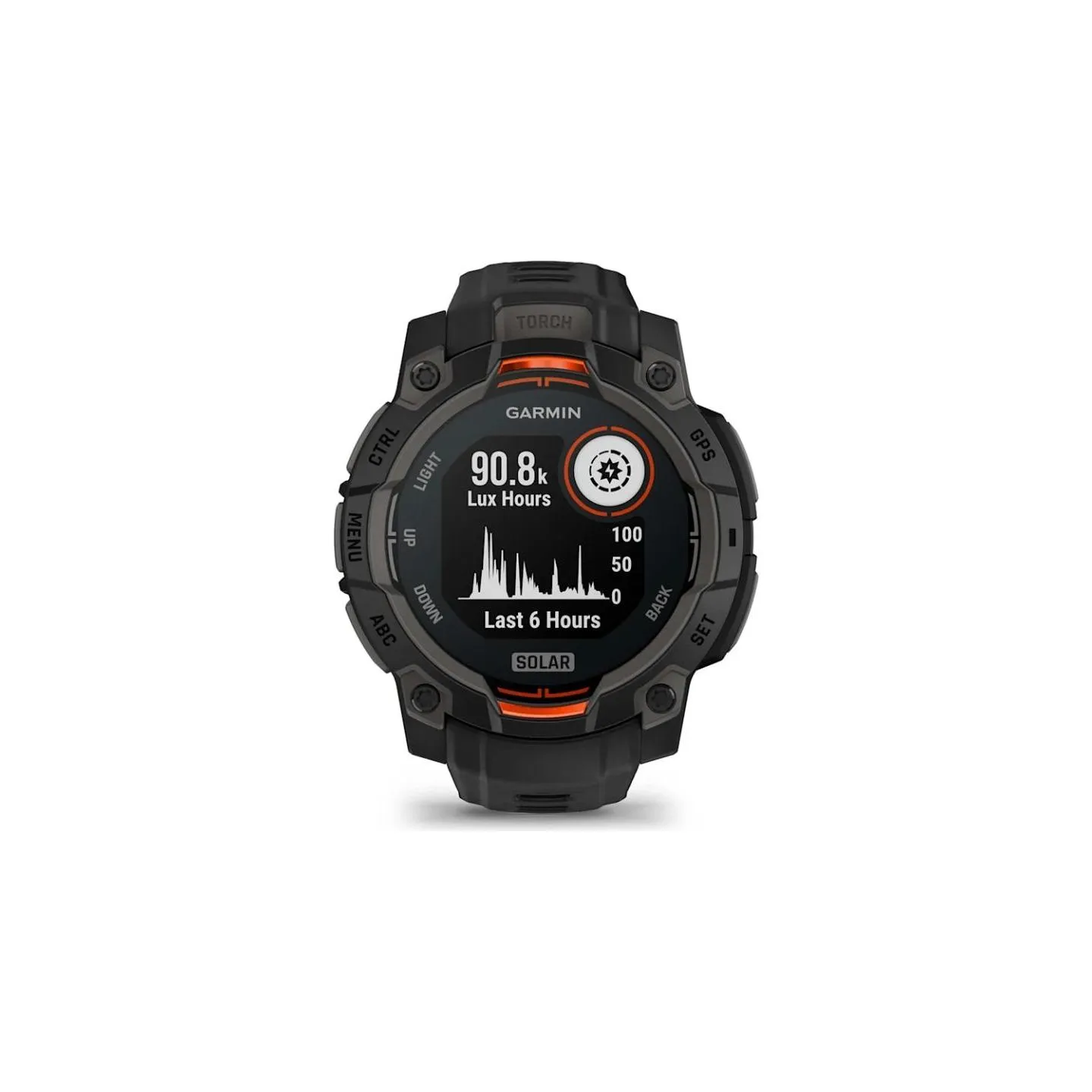 Garmin SMARTWATCH INSTINCT 3 SOLAR/BLACK/BLK 010-02934-00 GARMIN