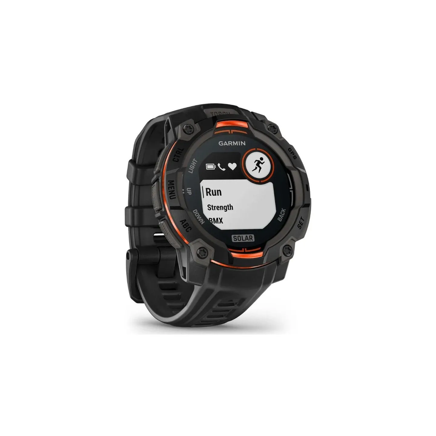 Garmin SMARTWATCH INSTINCT 3 SOLAR/BLACK/BLK 010-02934-00 GARMIN
