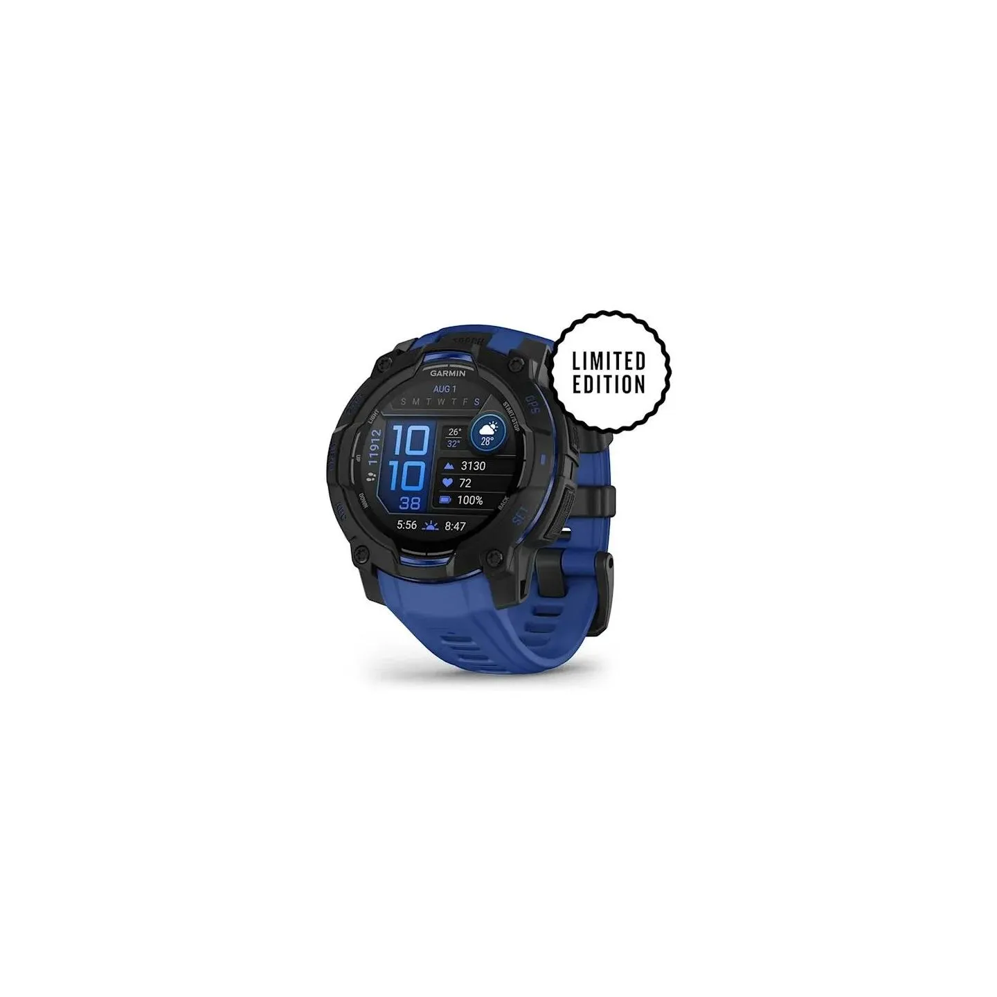 Garmin SMARTWATCH INSTINCT 3 AMOLED/BLACK 010-02936-03 GARMIN
