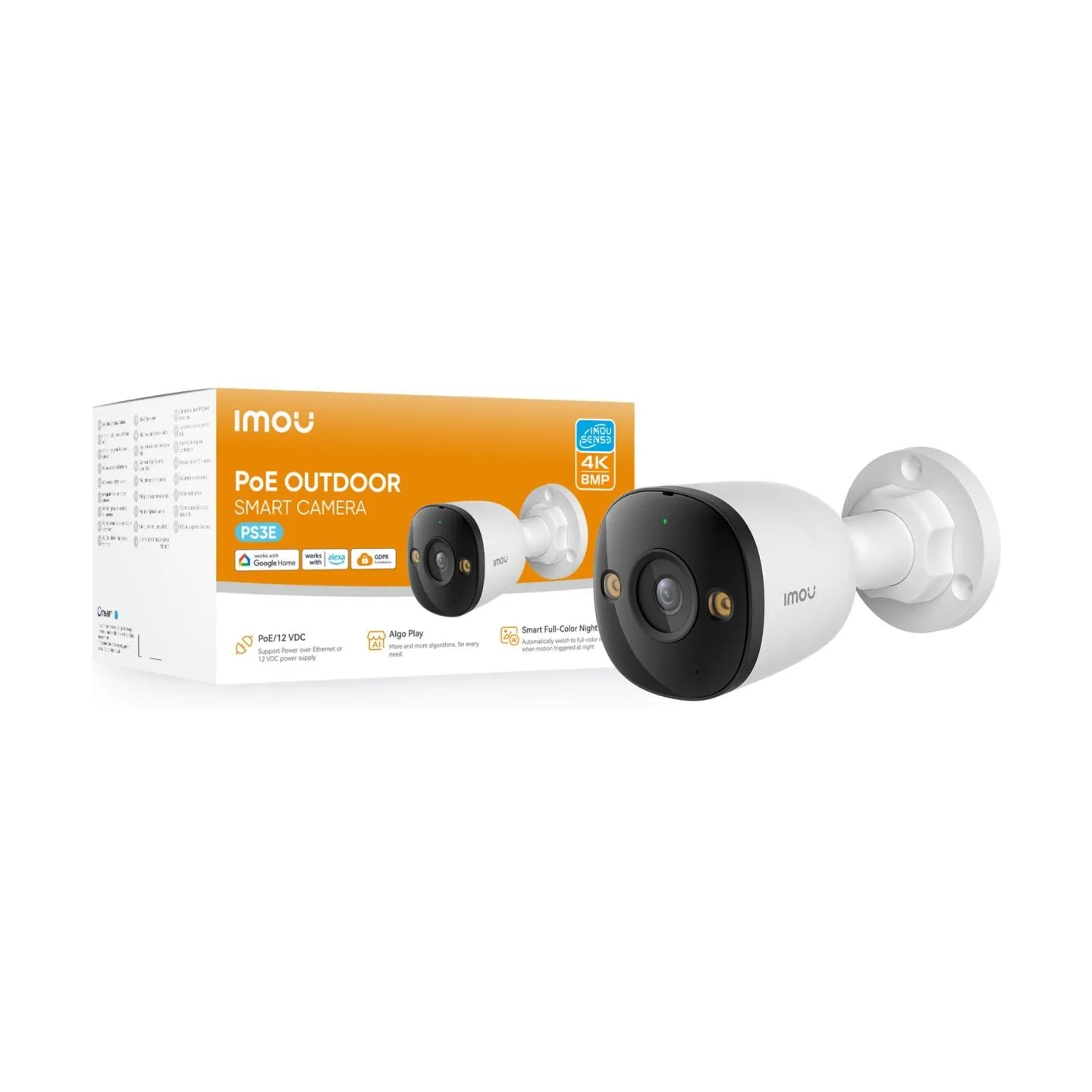 Imou NET CAMERA PS3E 4K 8MP POE/IPC-PS3EP-8Q0 IMOU