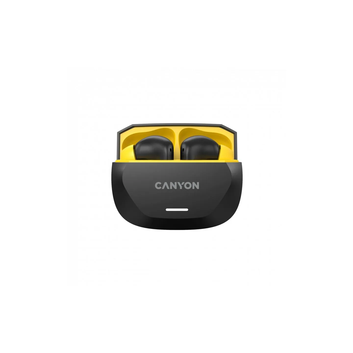 Canyon headset HEXAGON 7 TWS ANC+ENC Wireless Charge Black Yellow