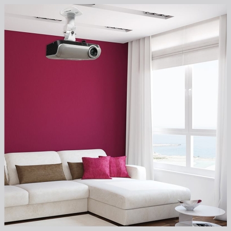 Logilink BP0003 Projector mount, ceiling, universal, 220 mm, white | Logilink