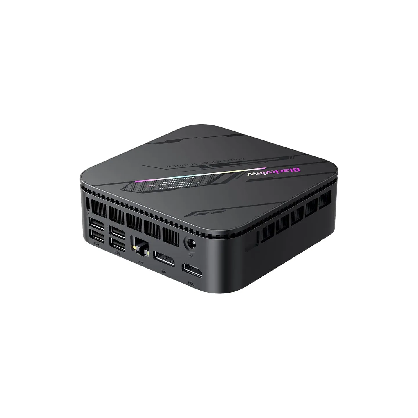 Blackview miniPC MP100 Pro i5-12450H up to 4,4HGz 16/512 WiFi 6 BT 5.2 LAN RJ45 USB 3.1Gen1x4 USB 3.1Gen2x2 TypeC PDx1 HDMI DP W