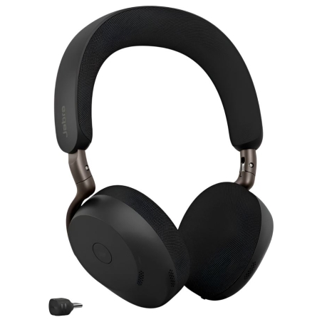 Jabra Evolve3 75, UC, Link390a, Black, WLC Chrg
