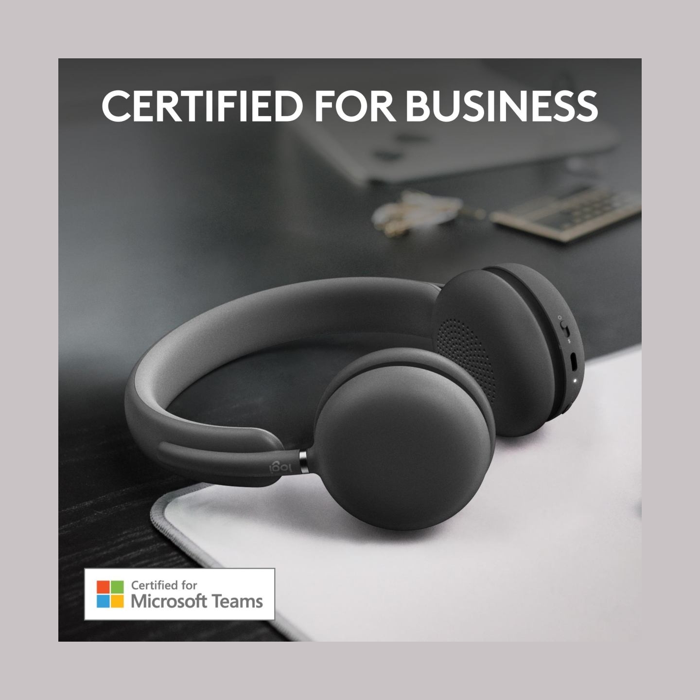 Logitech HEADSET ZONE WIRELESS 2/GRAPHITE 981-001152 LOGITECH