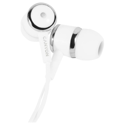 Canyon headphones EPM-01 Mic 1.2m White