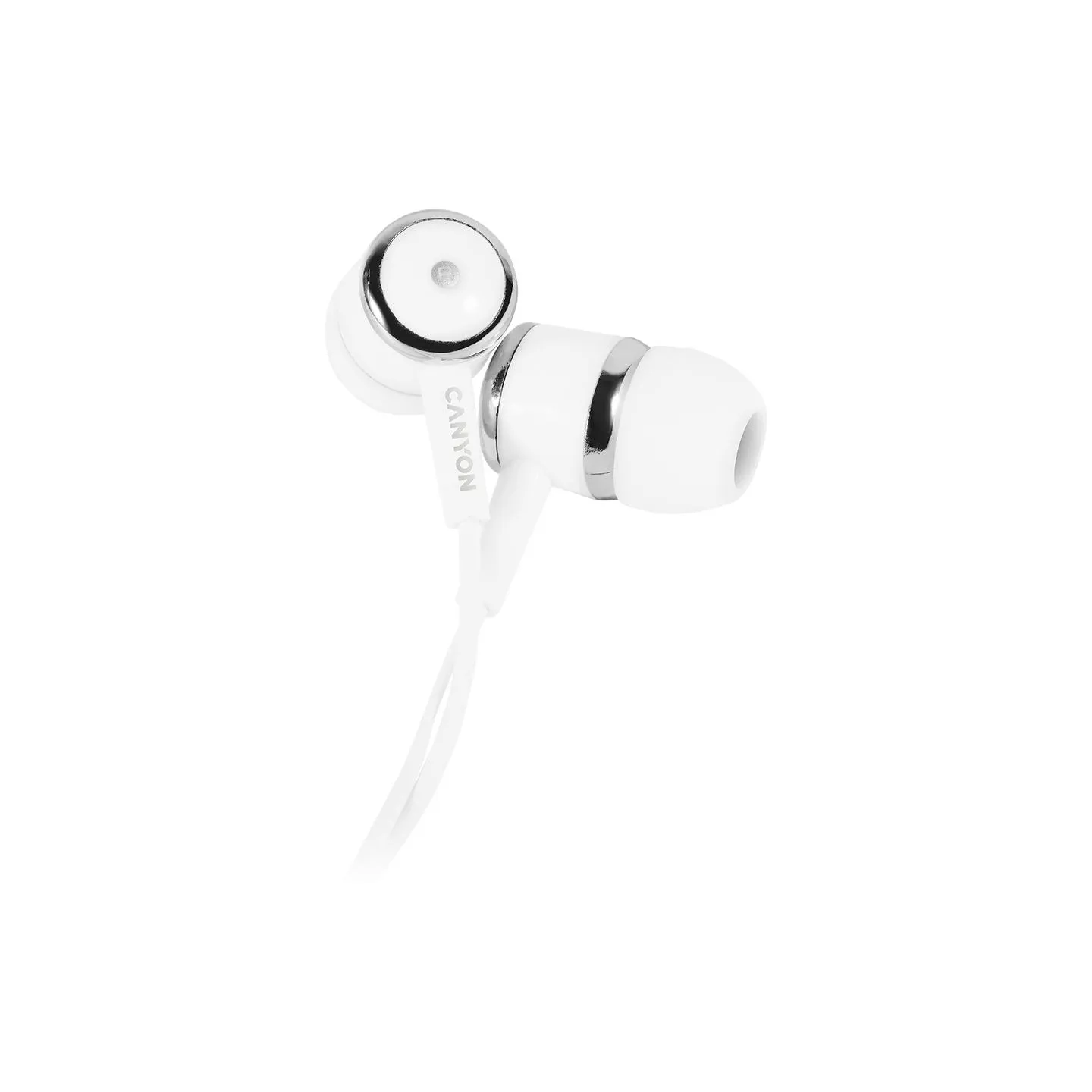 Canyon headphones EPM-01 Mic 1.2m White