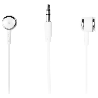 Canyon headphones EPM-01 Mic 1.2m White